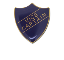Vice Captain Enamelled Shield Badge 19