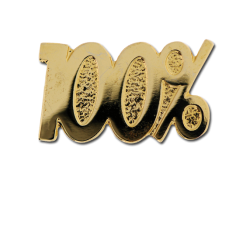 100% Unique Badge 4