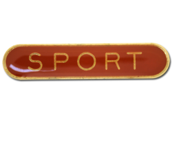 Sport Rounded Edge Bar Badge 27