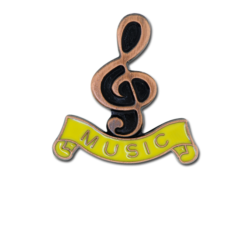 Music - Bronze Clef Badge 16