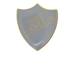 Vice Captain Enamelled Shield Badge 26