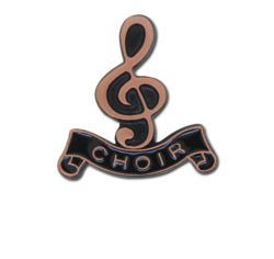Choir - Bronze Clef Badge 24