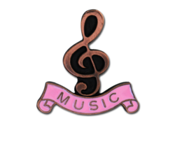 Music - Bronze Clef Badge 21