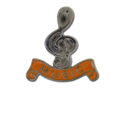 Music - Silver Clef Badge 25