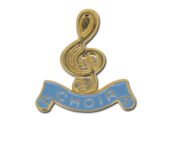 Choir -  Gold Clef Badge 23