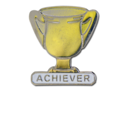 Achiever Trophies - Silver Trophy Badge 20
