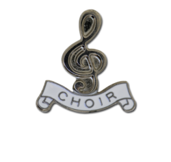 Choir - Silver Clef Badge 20