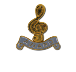 Award - Gold Clef Badge 26