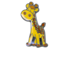 Giraffe Fun Badge
