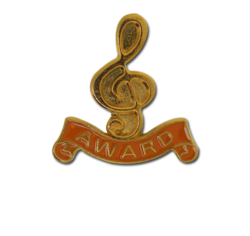 Award - Gold Clef Badge 25