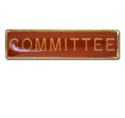 Committee Squared Edge Bar Badge 27