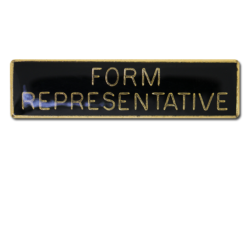 Form Representative Squared Edge Bar Badge 24