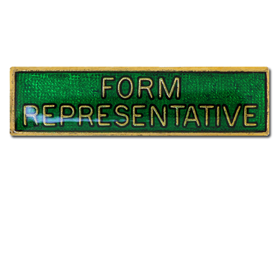 Form Representative Squared Edge Bar Badge 4