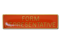 Form Representative Squared Edge Bar Badge 22