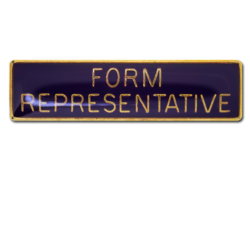 Form Representative Squared Edge Bar Badge 19