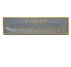 Form Representative Squared Edge Bar Badge 26
