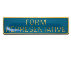 Form Representative Squared Edge Bar Badge 28