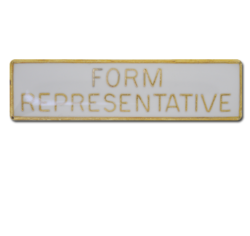 Form Representative Squared Edge Bar Badge 20