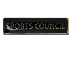 Sports Council Squared Edge Bar Badge 24