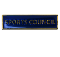 Sports Council Squared Edge Bar Badge 17