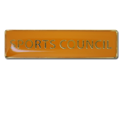 Sports Council Squared Edge Bar Badge 25