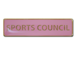 Sports Council Squared Edge Bar Badge 21