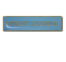 Sports Council Squared Edge Bar Badge 23