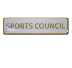 Sports Council Squared Edge Bar Badge 20