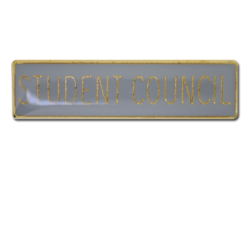 Student Council Squared Edge Bar Badge 26
