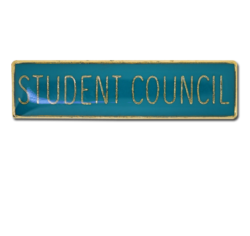 Student Council Squared Edge Bar Badge 28