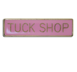 Tuck Shop Squared Edge Bar Badge 21