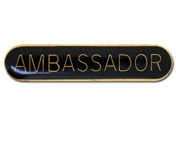 Ambassador Rounded Edge Bar Badge 24