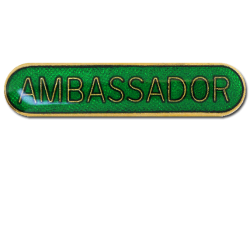Ambassador Rounded Edge Bar Badge 18