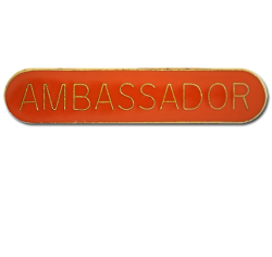 Ambassador Rounded Edge Bar Badge 22