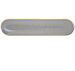 Ambassador Rounded Edge Bar Badge 26