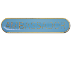 Ambassador Rounded Edge Bar Badge 23