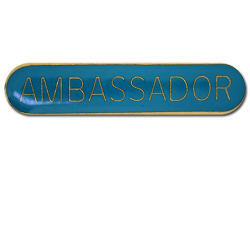 Ambassador Rounded Edge Bar Badge 28