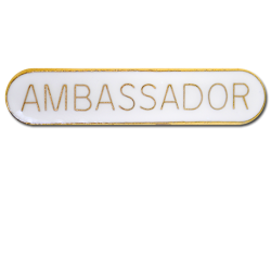 Ambassador Rounded Edge Bar Badge 20