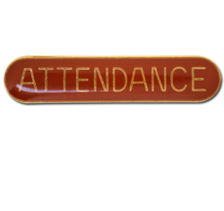 Attendance Rounded Edge Bar Badge 27