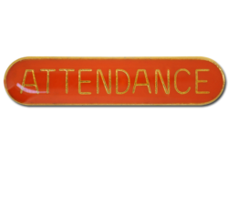 Attendance Rounded Edge Bar Badge 22