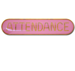 Attendance Rounded Edge Bar Badge 21