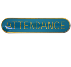 Attendance Rounded Edge Bar Badge 28