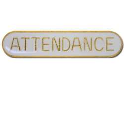 Attendance Rounded Edge Bar Badge 20