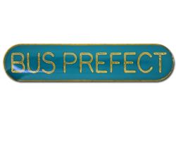 Bus Prefect Rounded Edge Bar Badge 28