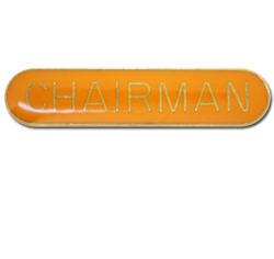 Chairman Rounded Edge Bar Badge 25