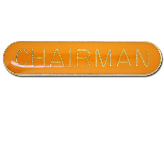 Chairman Rounded Edge Bar Badge 11