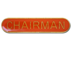 Chairman Rounded Edge Bar Badge 22