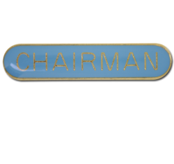 Chairman Rounded Edge Bar Badge 23