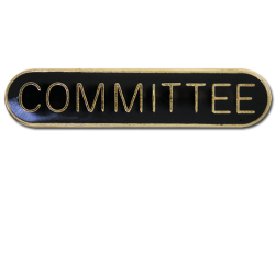 Committee Rounded Edge Bar Badge 24