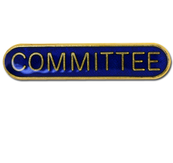 Committee Rounded Edge Bar Badge 17